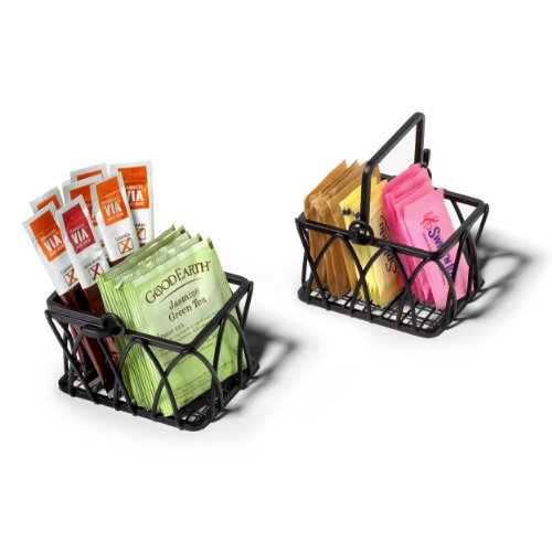 Spectrum Diversified Twist Sugar & Sweetener Holder Sugar Packet Basket
