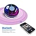 Wireless Waterproof Portable Blueooth Speaker - KGbee IPX7 2nd Blue Tooth Speakers - FM Radio, Cool LED Backlight, Suction Cup - Loud USB-Rechargeable Shower Speaker with Mic - Great Gift