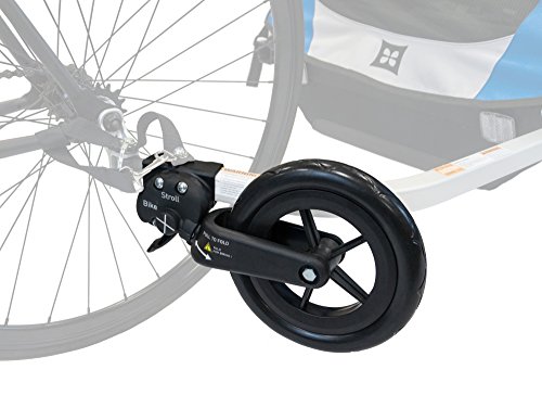 Burley Design One-Wheel Stroller Kit, One Size, Black (960047)