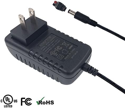 ZIUMIER AC to DC 12V 2A 24W Power Supply Adapter Switching Transformer for CCTV Security Camera DVR NVR LED Strip Light ,5.5mmx2.1mm Barrel Jack,UL/CE/FCC/ROHS Approved