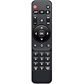 Original Universal Infrared Remote Control Work for Android TV Boxes X96Q X96Mini X96Max Plus X96Max Plus Utral X98Mini X98K X96 X10 Set Top Boxes (Remote for X96 Boxes)