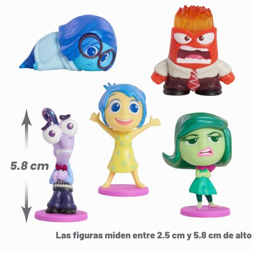 Juegos de Figuras de Todos los Sentimientos de Inside out 2 (del revés 2) de Disney y Pixar