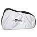 Toptrek Bike Cover Waterproof Outdoor Storage Bicycle Cover for Mountain Bike Road Bike Dirt Rain Snow Bike Protection Large XL Size Heavy Duty 210D Oxford Fabric (Black&Silver)