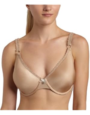 Jessica Simpson Women's Beaded Lace Full Bust Light Foam Bra