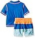 Carter's Boys' Rashguard Swim Set, See Ya Later, 6 Months