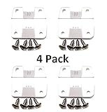 JSP Manufacturing New AFTERMARKET Coleman Replacement Cooler Hinges + Stainless Screws (4)