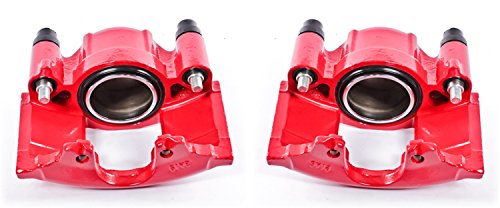 Power Stop Front S4299 Pair of High-Temp Red Powder