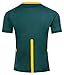 LQWW 2019 World Cup South Africa Rugby Jersey,Men's Training Jersey Short Sleeve Tops Men's Casual Sports T-Shirt Football Clothing