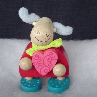 Haba Gifts Moose with Heart Decoration