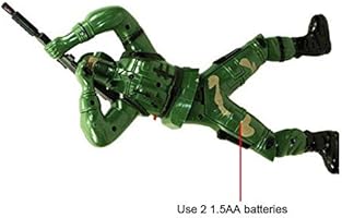 electronic crawling soldier toy
