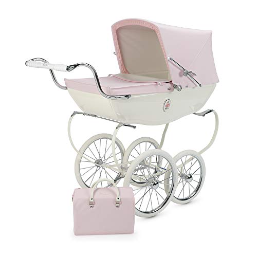Silver Cross Chatsworth Doll's Pram, Daisy pink and cream