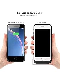 Xooparc   Carcasa para iPhone 8 Plus y 7 Plus, 8500 mAh, batería recargable y ampliada para Apple iPhone 8 Plus y 7 Plus (5,5 pulgadas)
