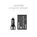 iRAG CRS1 Car Charger Compatible for Samsung Galaxy S10/S10 Plus/S10E/S9/S9 Plus/S8/S8 Plus/Note 10/9-36W Quick Charge 3.0 2-Port USB Adapter with 6ft Braided USB Type C to A Fast Charging Cable Cord