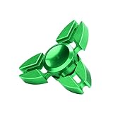 Hot Sale! AMA(TM) Hands Spinner Tri-Spinner Fidgets Fingertip Bearing Toy EDC Focus Gyro Toy (Green)