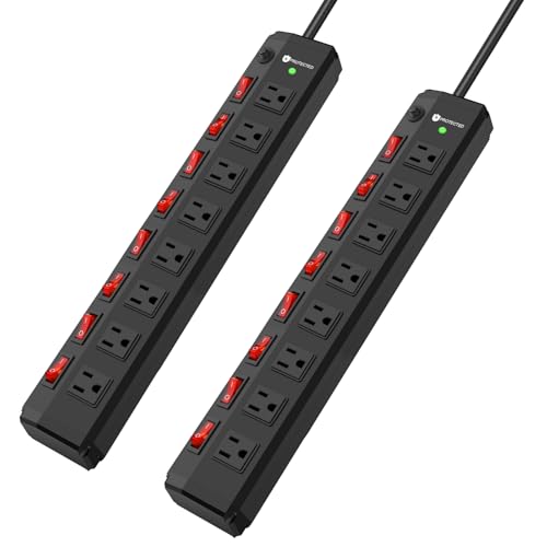 8 Outlet Heavy Duty Power Strip