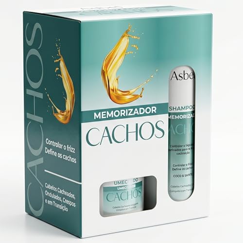Asbel Kit Cachos Asbel Professional Shampoo, Condicionador e Máscara 300ml