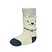 Wrapables Peek A Boo Animal Non-Skid Toddler Socks (Set of 6), Zoo Animals, Large