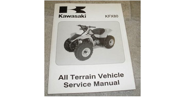2003 Kawasaki Kfx80 Atv Service Shop Repair Manual Oem Kawasaki Books