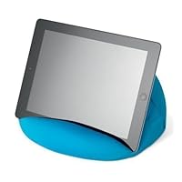 eBuyGB iPad & Tablet Bean Bag Sofa Stand - Soft Lap Cushion (Blue)