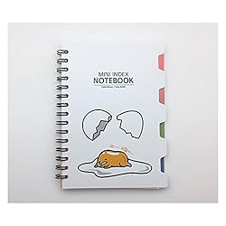 Sanrio Gudetama Lazy Egg Mini Index Lined Notebook