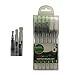 Water Brush Pen 6 Assorted Tip Watercolor Brushes SkweezPen Variety Set for Painting Shading Coloring Gouache Lettering Calligraphy