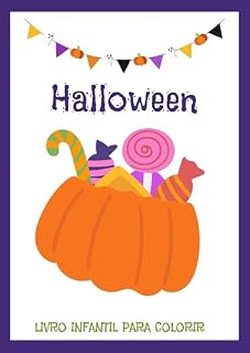 Livro Livro Infantil para colorir - Hallooween: Livro infantil para colorir