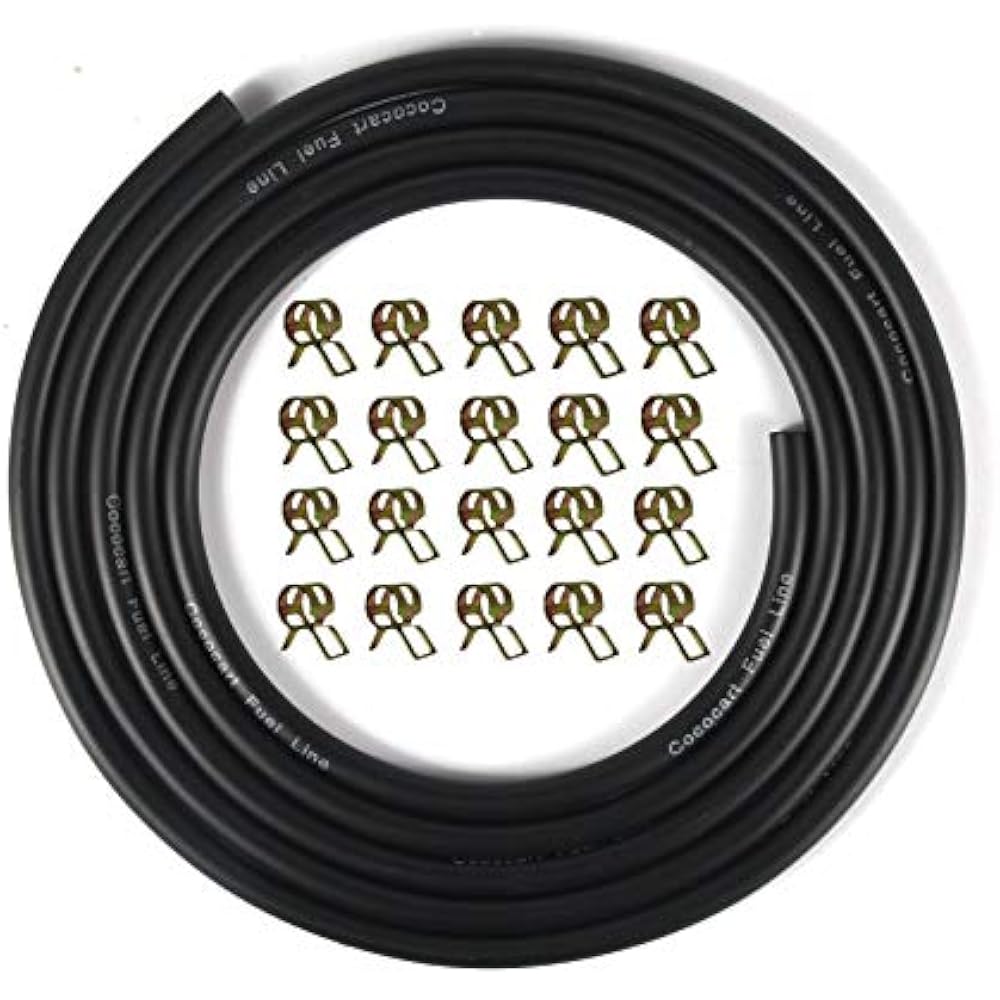 3/16 Lawn Mower Replacement Parts Inch ID Gas Fuel Line Tubing Hose