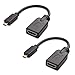 Cable Matters 2-Pack Micro HDMI to HDMI Adapter (HDMI to Micro HDMI Adapter) 6 Inches with 4K and HDR Support primary