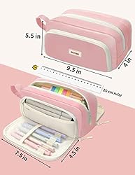 SUNEE Cute Pencil Case, Aesthetic Pen Pouch, Kawaii