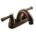 Dura Faucet (DF-PL620L-ORB) Designer Two Handle Arc Spout RV Lavatory Faucet (Oil Rubbed Bronze)