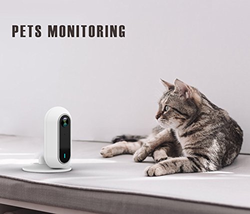 image for Wireless IP Camera, UOKOO 1080p Mini Security IP Camera Surveillance S