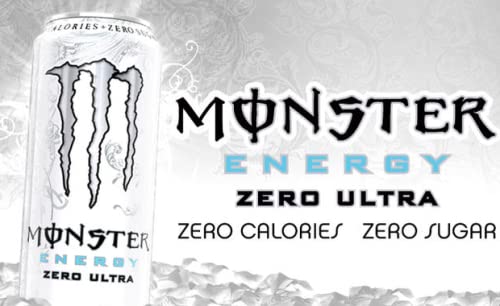 MONSTER ENERGY ZERO ULTRA, 16 FL OZ.