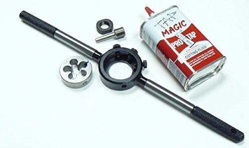 5/8-24 RH Barrel Threading Kit - #5 Die Handle, Die, TAT, Cutting Oil & Jam Nut (7.62 / .308 / .300)