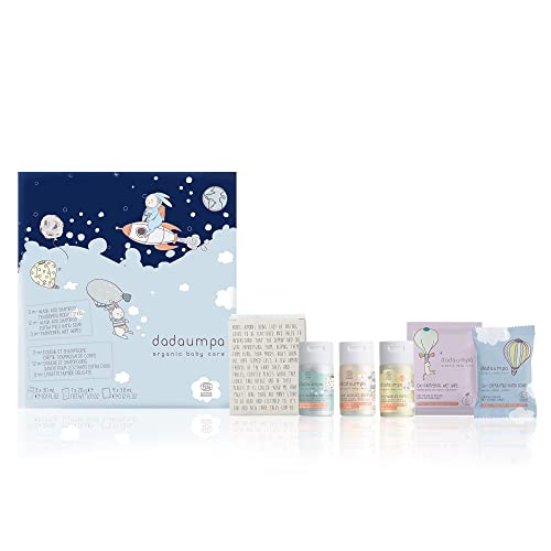 Dadaumpa Organic Baby Bath & Care Kit Great Baby Gift Idea Made in