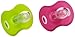 Gerber First Essentials Calming Pacifier in Assorted Colors, 0-6 Months,(2 count)