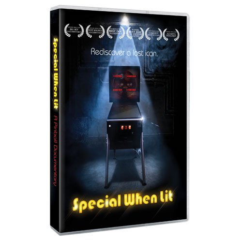 Special When Lit A Pinball Documentary (NTSC DVD) Roger Sharpe, Tim Arnold, Lyman
