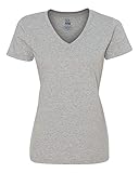 Fruit Of The Loom Women's Heavy Cotton HD V-Neck T-Shirt