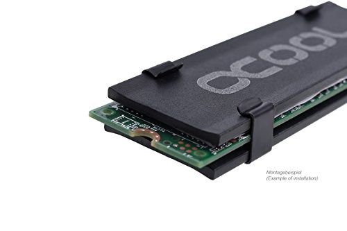 Alphacool HDX - M.2 SSD M01 - 80mm - Black