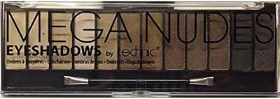 Technic Mega Nudes Eyeshadow Palette with Applicator High Pigmentation