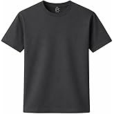 Women’s 100% Cotton T-Shirt, Crew Neck Soft Premium Regular Fit Tee, Plain Short Sleeve Comfort Fit Tees for Women