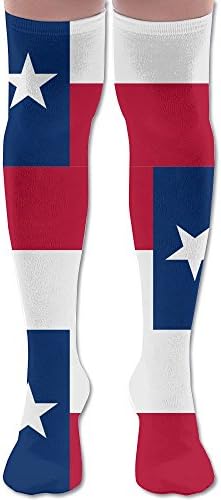 Texas Flag Compression Socks Soccer Socks Knee High Socks Tall" 25.5 For Running,Medical,Athletic,Edema,Diabetic,Varicose Veins,Travel,Pregnancy,Shin Splints,Nursing.