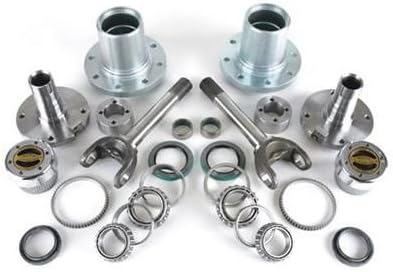 Dynatrac CR60-3X1104-B Free Spin Hub Conversion Kit w/Warn Hubs - Stage 1 Fits: 1994-1999 Dodge Ram 2500/3500