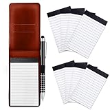 EVNEED Mini Pocket Notepad Holder, Included Pocket