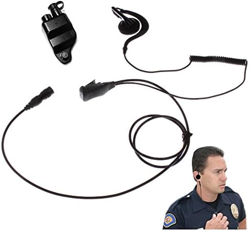 Owl EP228QR Quick Release Lapel Microphone for Harris P5300, P5400, P5500, P7300, XG15, XG25, XG75