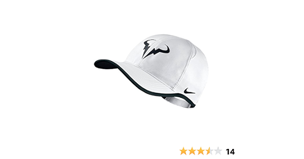 RAFA FEATHERLIGHT TENNIS CAP (One Size, White) : Amazon.com.mx: Deportes y  Aire Libre