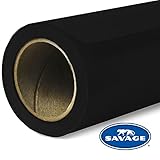 Savage Seamless Background Paper - #20 Black (107" x 36')