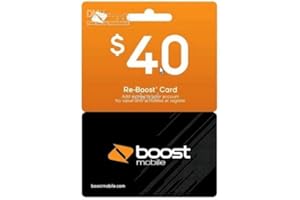 Boost Mobile $40 Reboost Refill Card