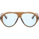 willochra Oversized round Sunglasses Women Fashion Gradient Pilot Sun Glasses Men Punk Shades Outdoor Travel UV Protection