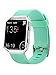 Newest Fitbit Blaze Band, BeneStellar Silicone Replacement Small Large Band Bracelet Strap for Fitbit Blaze Smart Fitness Watch, Teal, Small