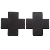 Ayliss® 10Pairs Black Sexy Nurse Cross Adhesive Nipple Cover Disposable Pasties